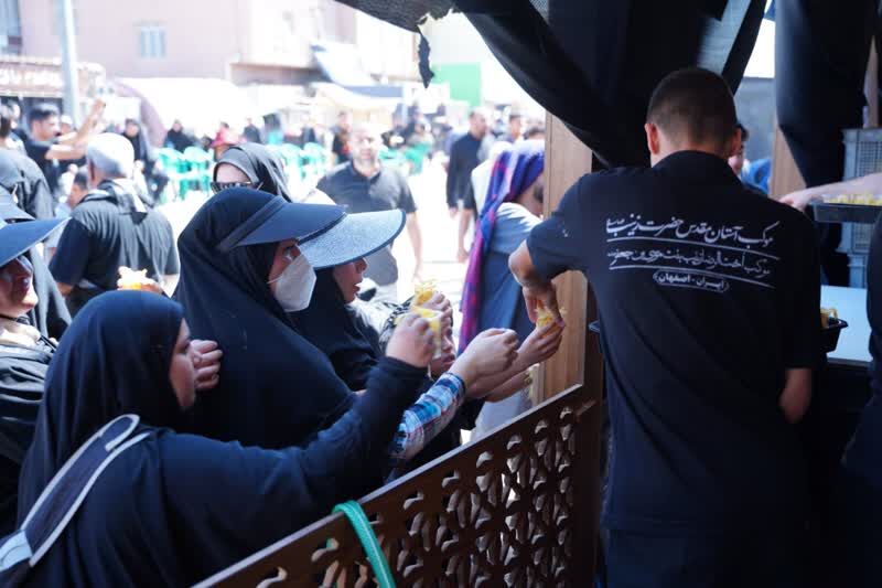 جاماندگان اربعین در استان اصفهان عزاداری می‌کنند