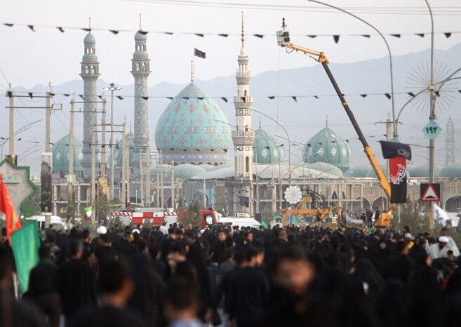 راهپیمایی «دلدادگان حسینی رهپویان مهدوی» در قم