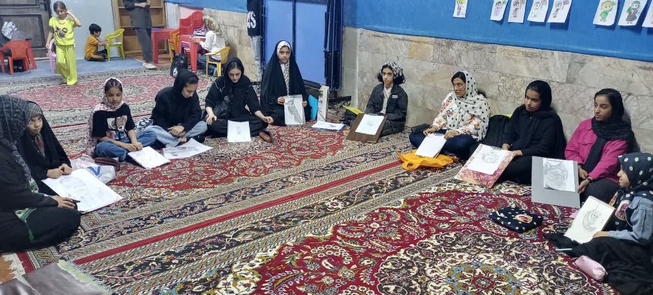 استعدادهای نهفته ریحانههای بهشتی در کانون ریحانه النبی(س)