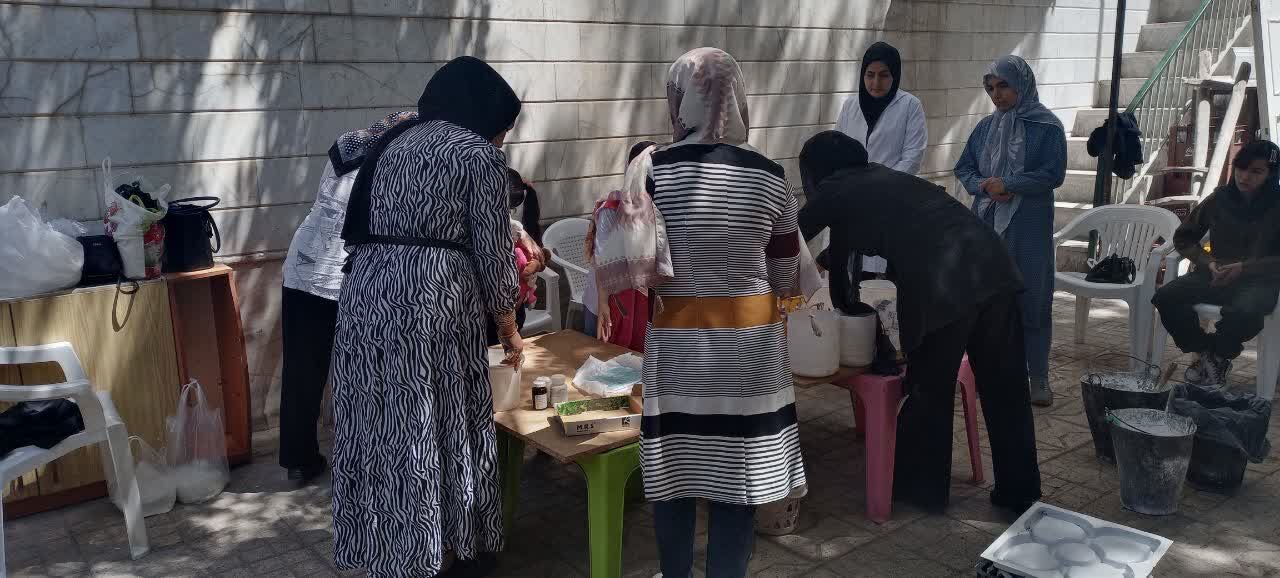 استعدادهای نهفته ریحانههای بهشتی در کانون ریحانه النبی(س)