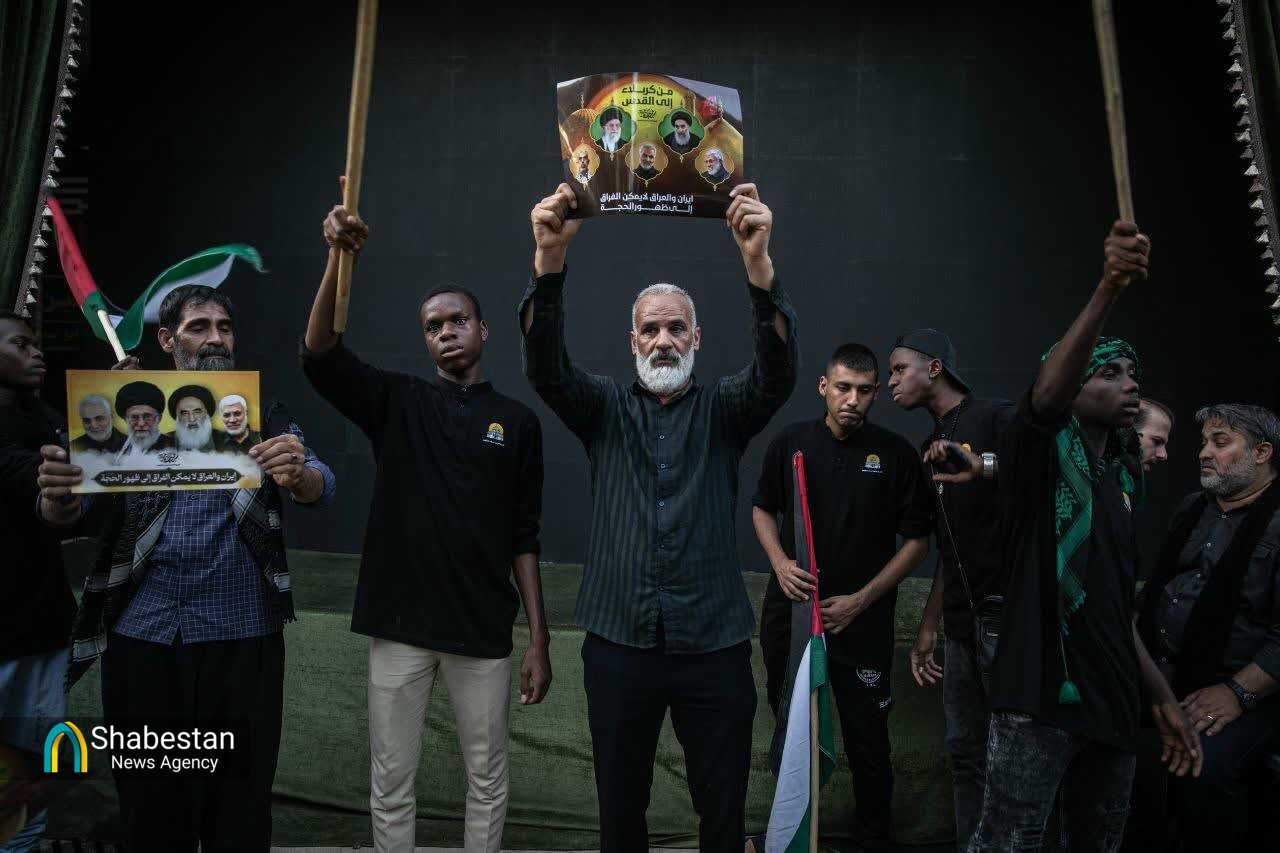 ترسیم تمدنی وحدت برای آرمان قدس شریف در موکب شباب المقاومة