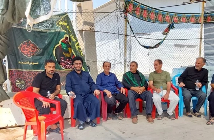 خدمت در موکب باب الحوائج سن و سال نمیشناسد