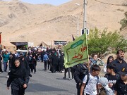 گوشه‌هایی از شور و شعور حسینی جاماندگان اربعین در زنجان