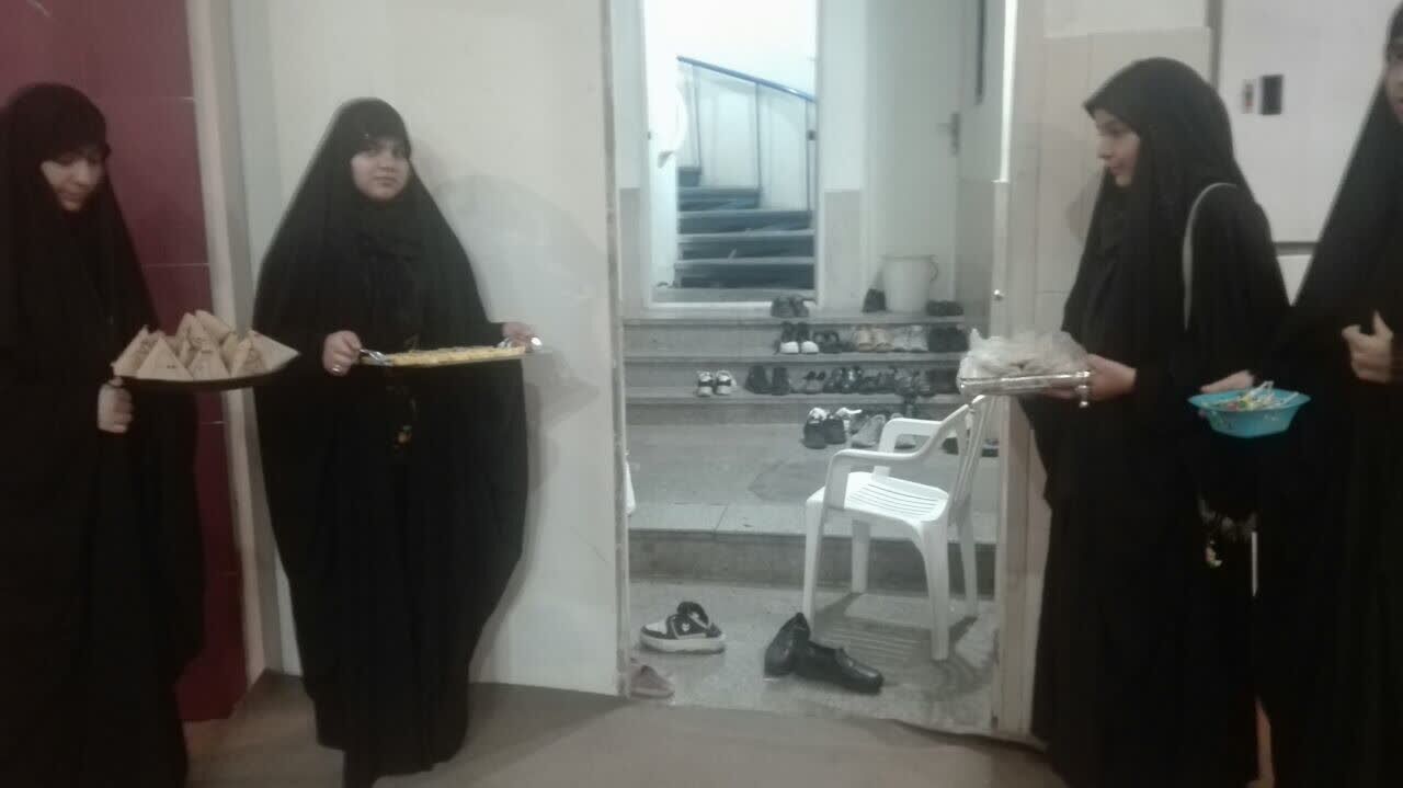 عزاداری متفاوت به سبک دختران بناتالزهرا(س)