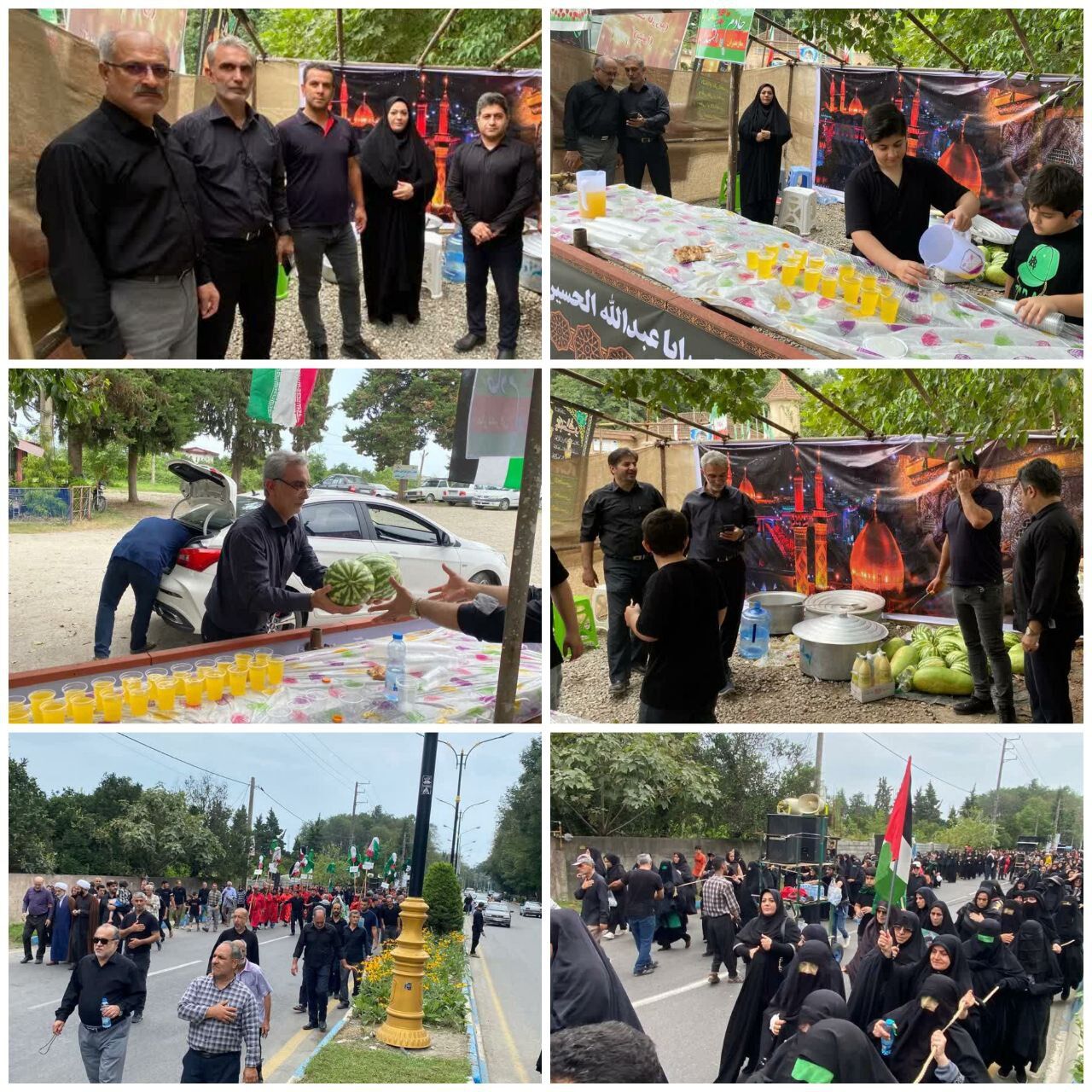 جاماندگان هم قدم با صدای پای جابر رهسپار مسیر عشق شدند