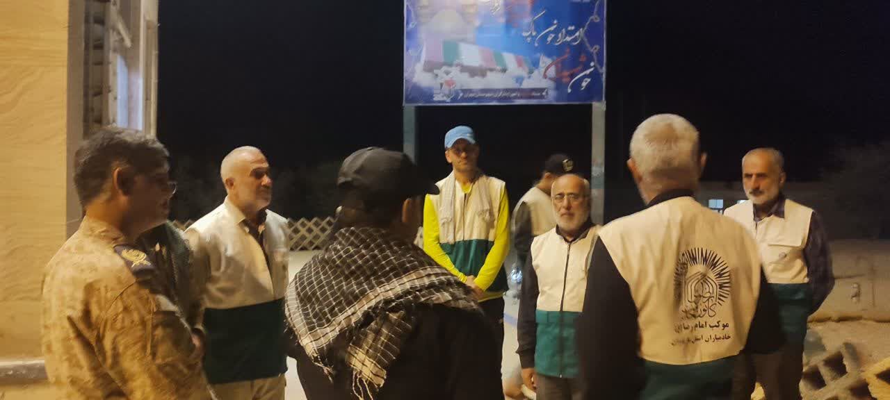 ادای احترام خادمیاران مازندران به مقام شهدای ارتفاعات قلاویزان