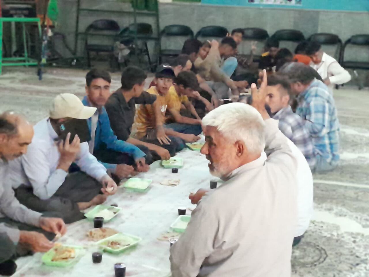 کانونهای مسجدی، پای کار خدمت به زائرین پیاده رضوی