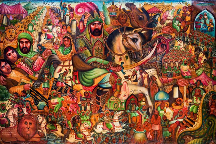 درخشش هنر اسلامی ایرانی زیر سایه حضرت خورشید(ع)