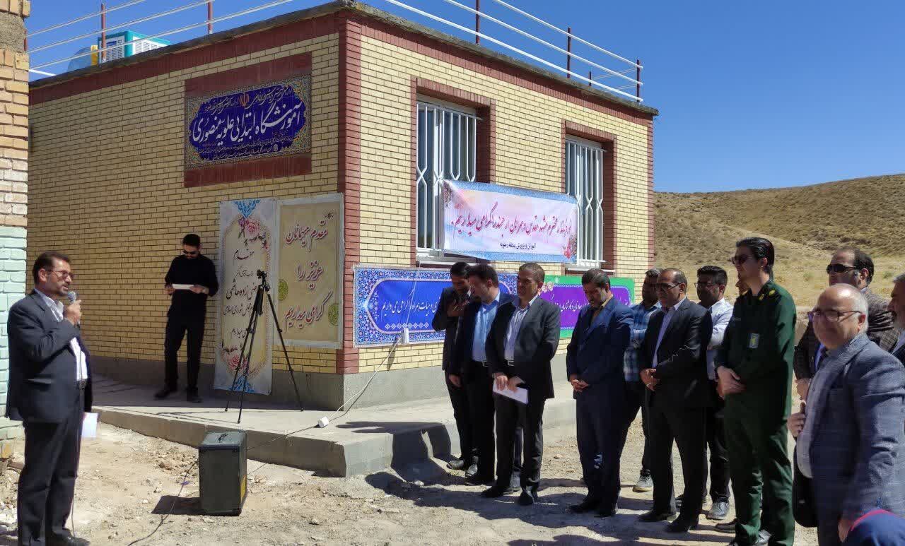 بهرهبرداری از ۳ طرح عمرانی و آموزشی در بخش رضویه مقدس