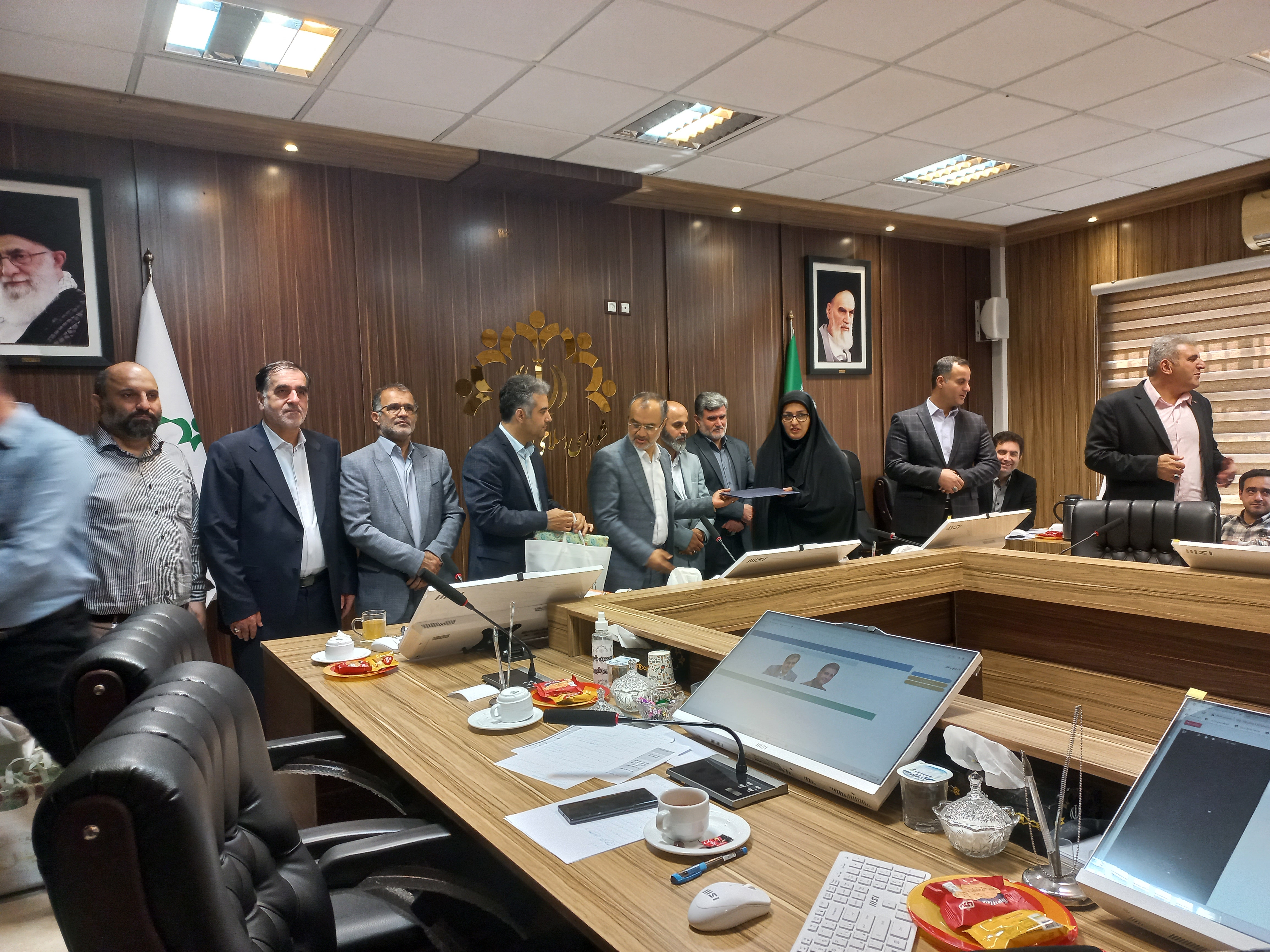 تجلیل از مواکب رشتی خدماترسان در اربعین