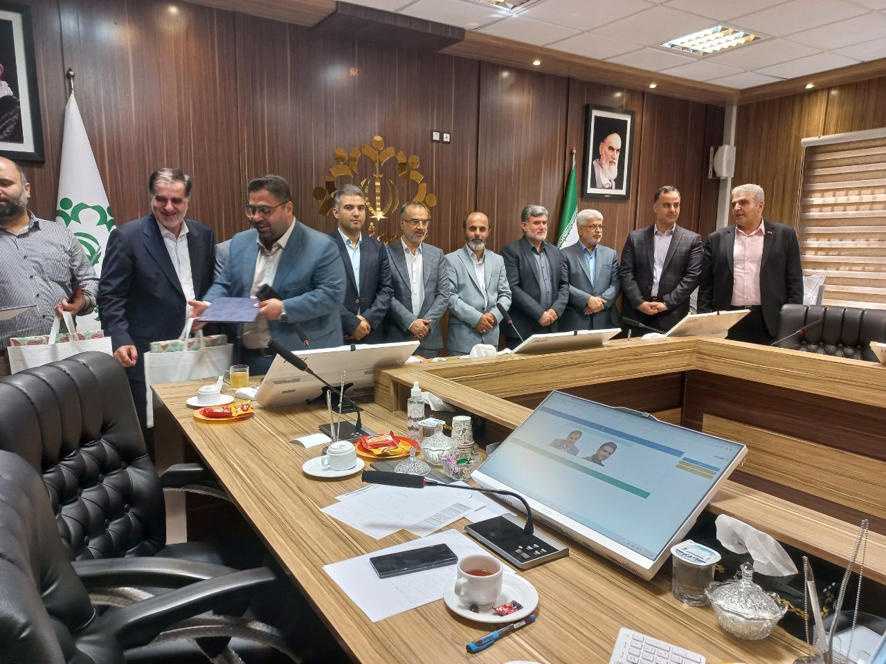 تجلیل از مواکب رشتی خدماترسان در اربعین