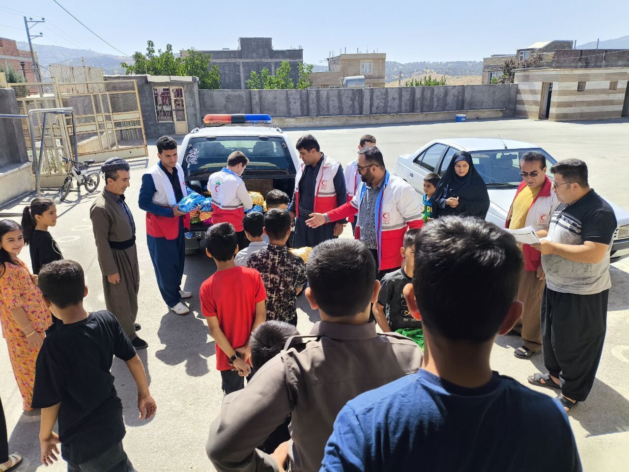 بهرهمندی بیش از ۱۹ هزار نفر از فعالیتهای حوزه داوطلبان هلال احمر کردستان