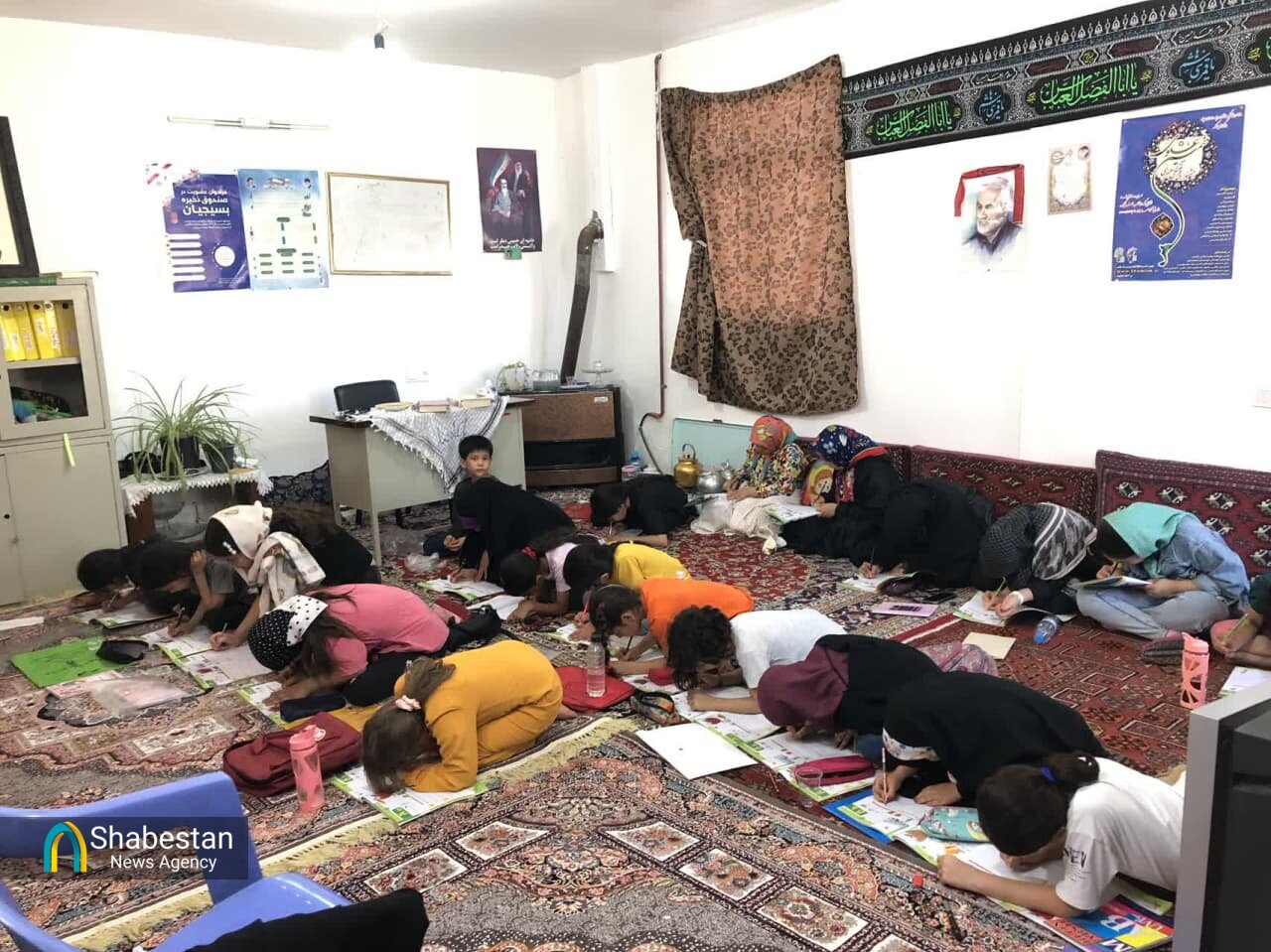 استعدادیابی مسجدیِ منزل به منزل در گلستانشهر