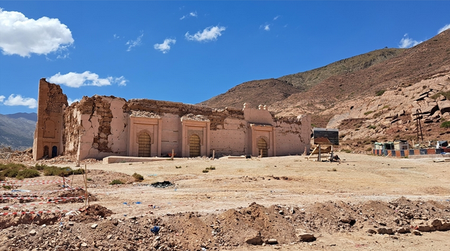 آغاز بازسازی مسجد قدیمی «تینمل» متعلق به ۹ قرن پیش در مراکش