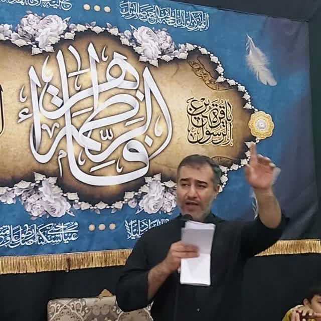 مداحی مداح لرستانی در وصف جبهه مقاومت و حمایت از مظلومان