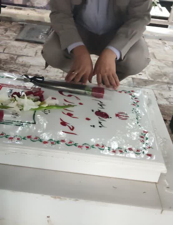 ادای احترام جامعه ورزشی نکا به مقام شامخ شهدا