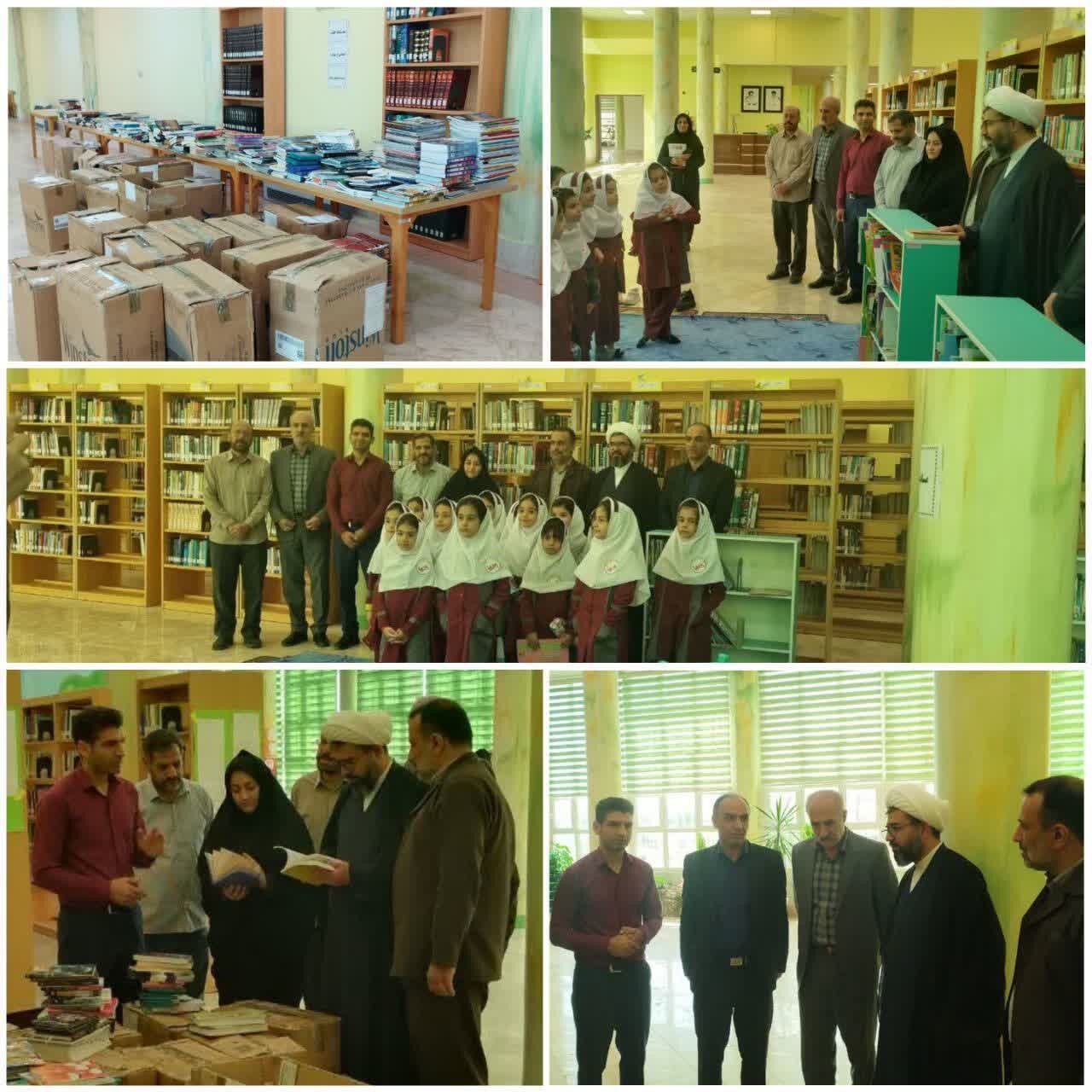 اهدای ۴۶۰۰ جلد کتاب به کتابخانههای الیگودرز