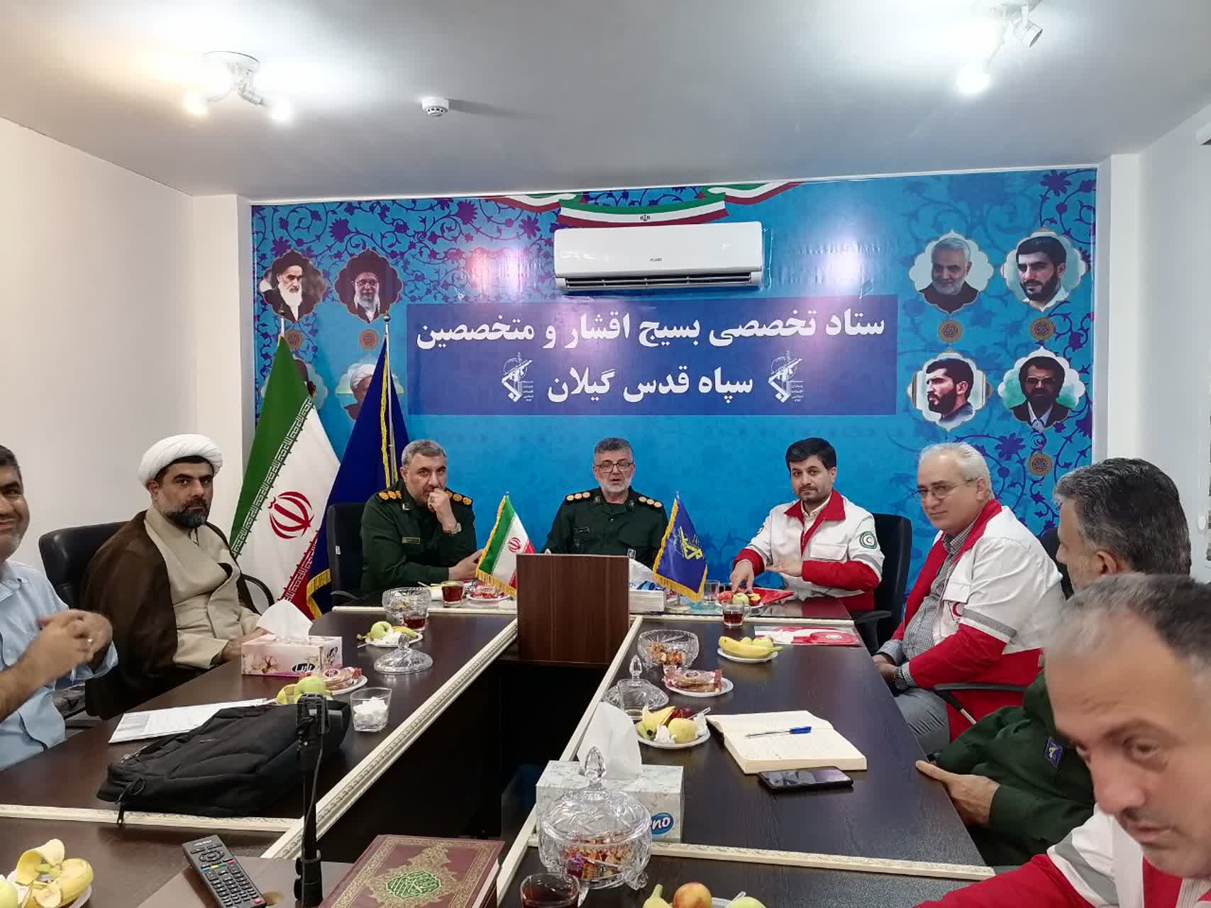 آمادگی سپاه و هلال احمر گیلان برای جمع آوری و ارسال کمکهای بشردوستانه به کشورهای جنگ زده