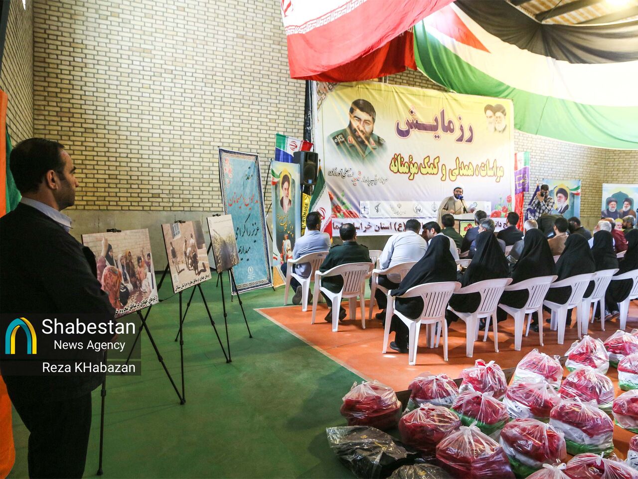 رزمایش مواسات،همدلی و کمک مومنانه در بجنورد