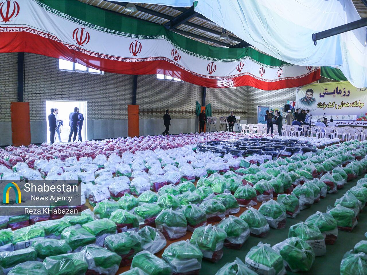 رزمایش مواسات،همدلی و کمک مومنانه در بجنورد