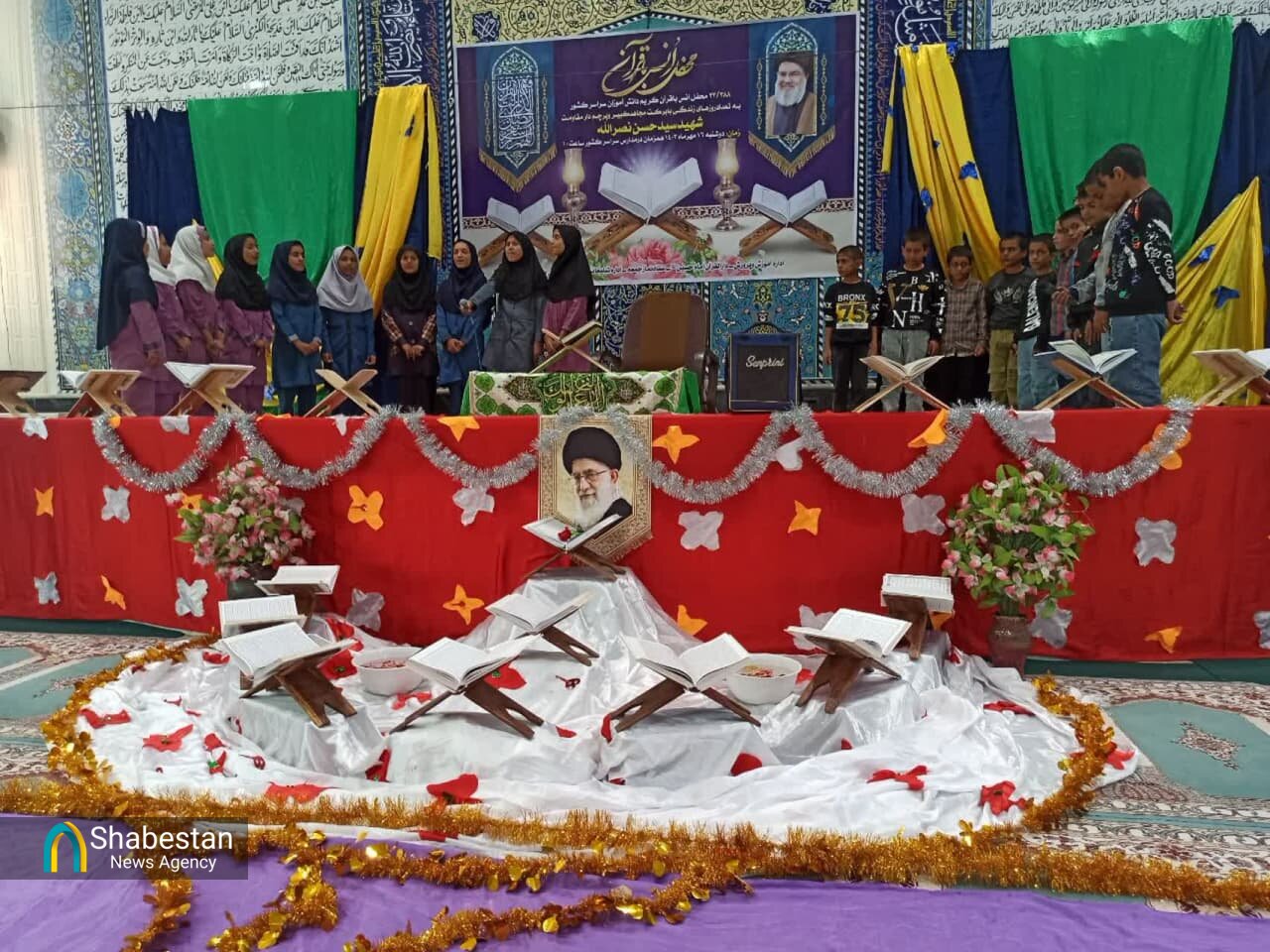 برگزاری محفل قرآنی در کانون حجرات