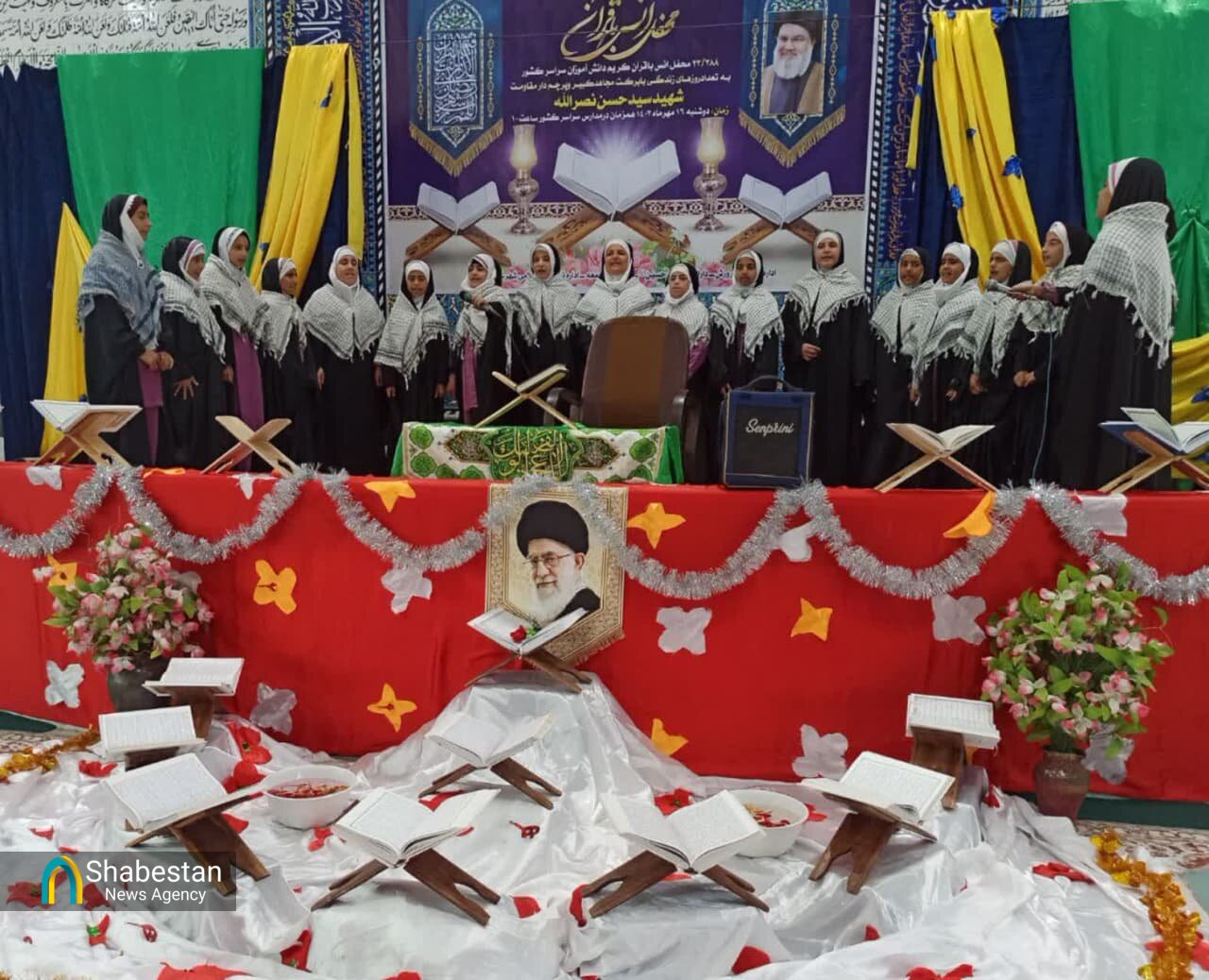 برگزاری محفل قرآنی در کانون حجرات