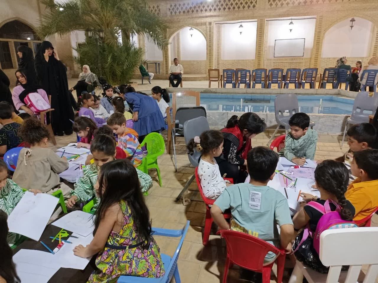 شادیانه مادر و کودک در فرهنگسرای خانواده کاشان