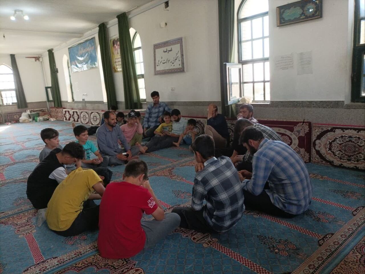 اژدهای سنگی میزبان بچههای مسجدی دلبران