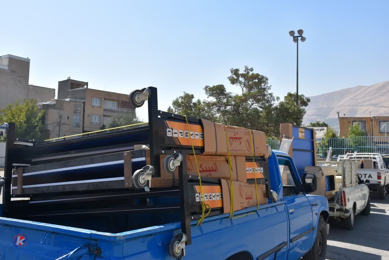 ارسال تجهیزات ورزشی به زائرسرهای راهیان نور استان کردستان