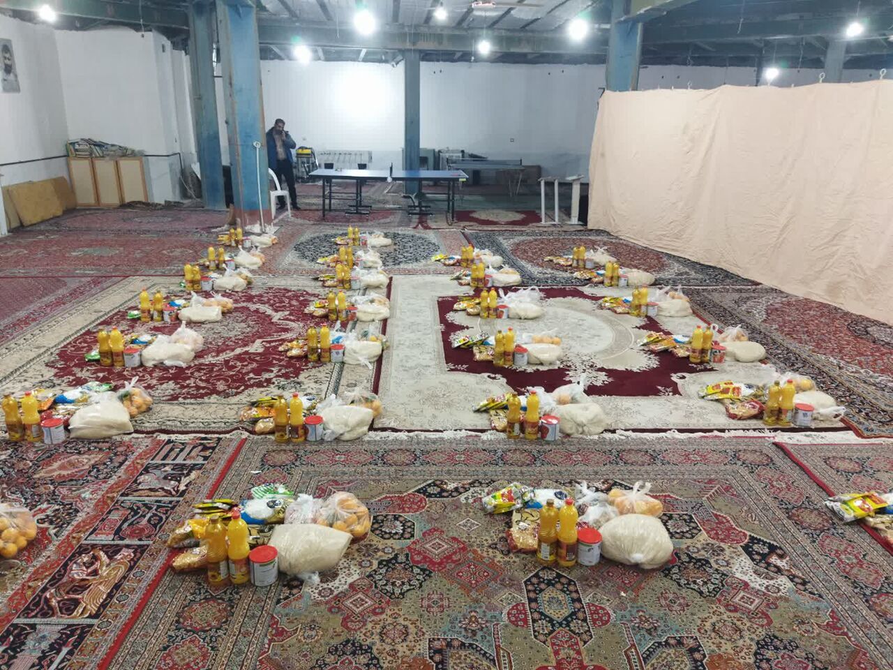 فعالیتهای جهادی کانون امام رضا(ع) شهرستان در حمایت از نیازمندان