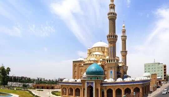 معماری زیبای مسجد جامع «جلیل الخیاط» در اربیل