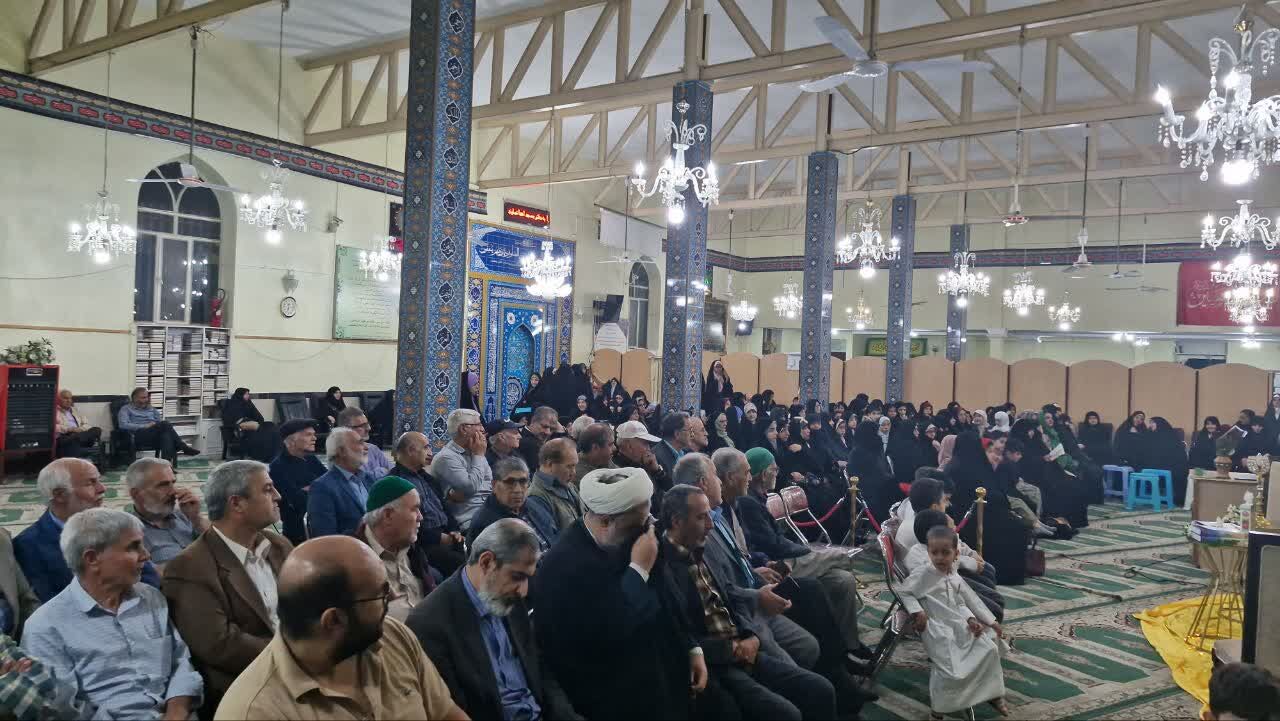 جشن ازدواج ۵ زوج جوان در مسجد الاقصی مشهد