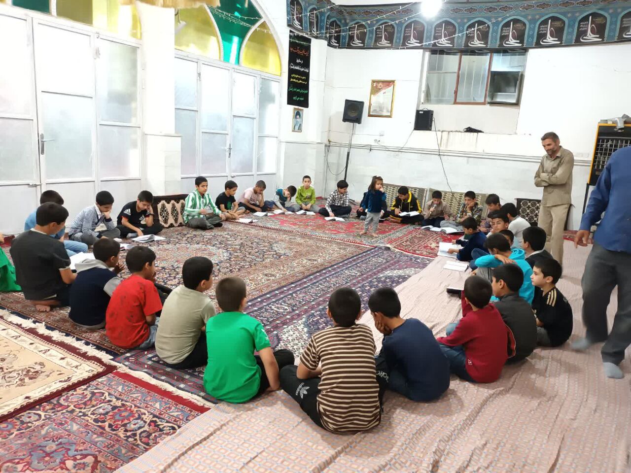نشاط و معنویت دستاورد اردوی «شبی در مسجد» برای بچههای روستای قوژد کاشمر