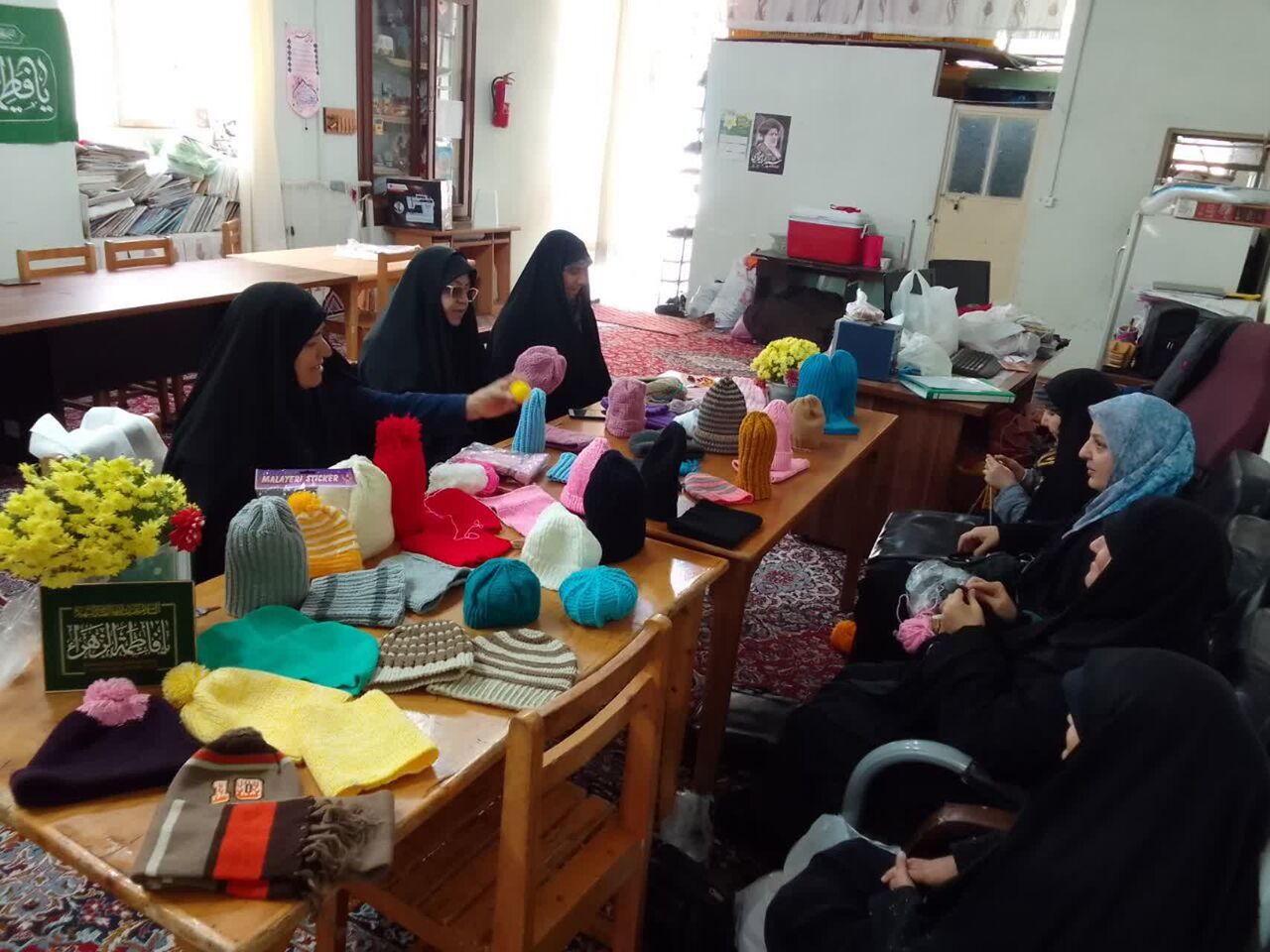 همدلی بانوان کانون اسلامی تربیت گرما بخش روزهای سرد کودکان لبنان و غزه