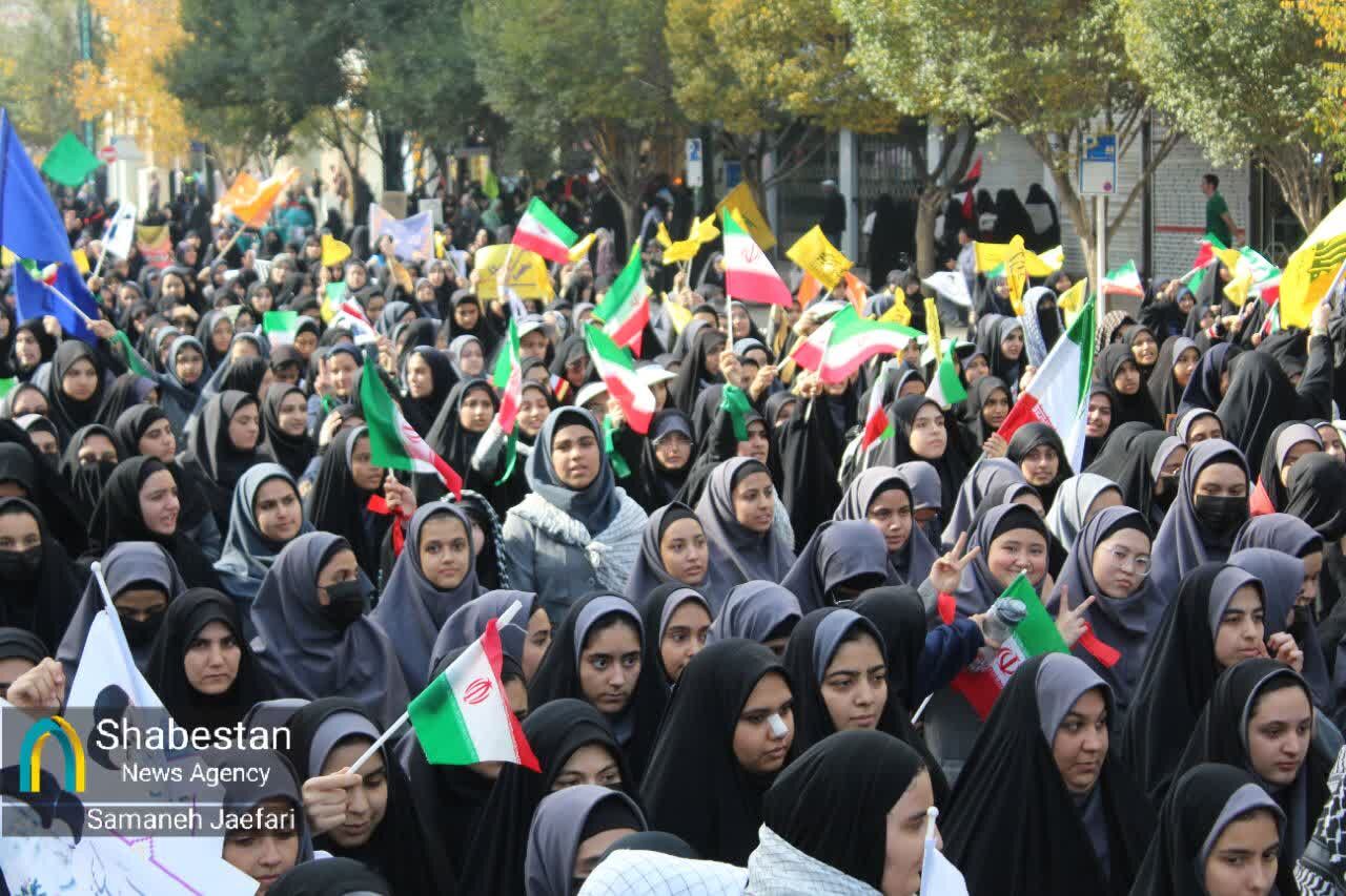 خروش فاتحان قدس شریف در خیابانهای شهر بهشت