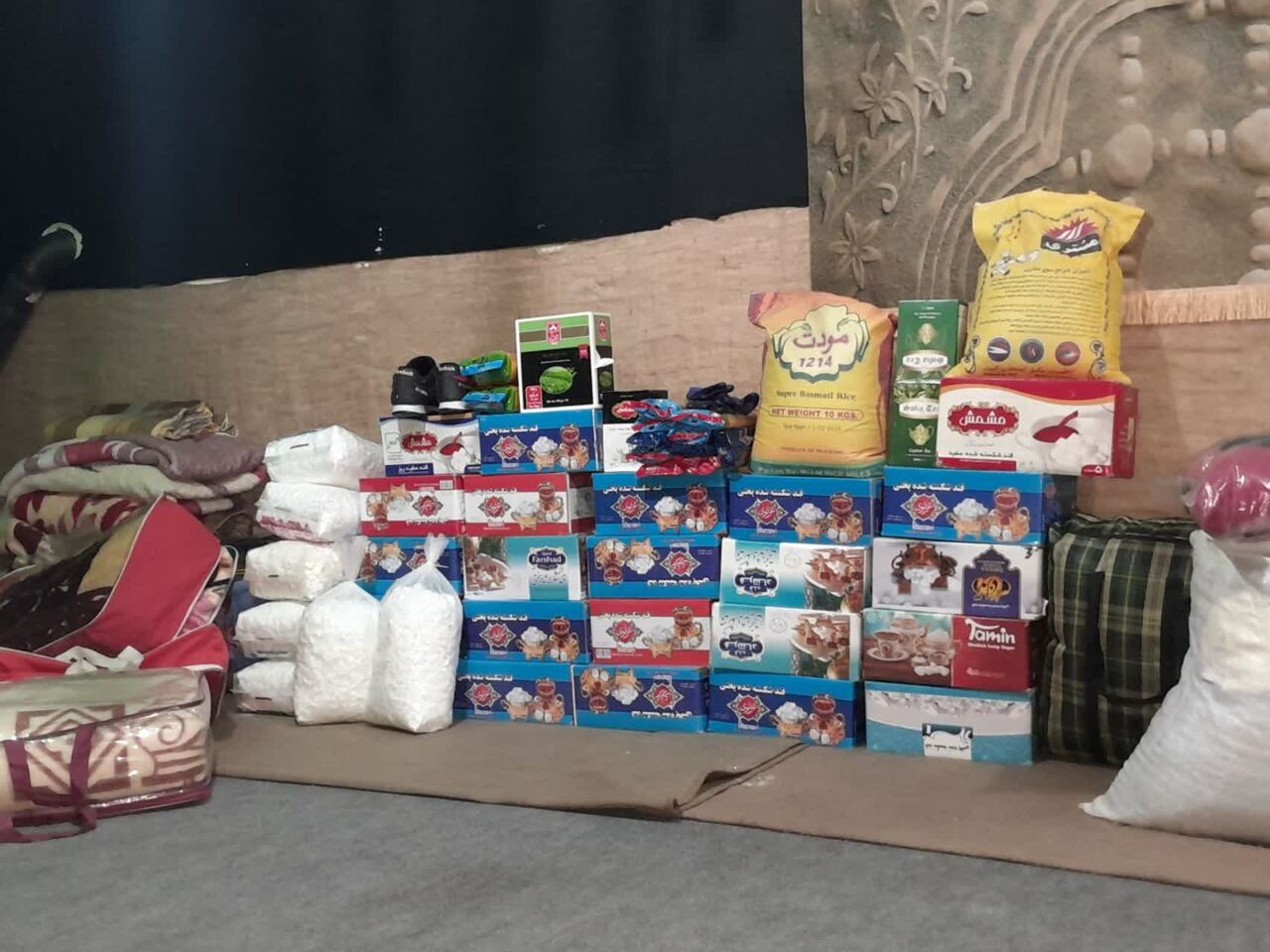 کمک ۹۰۰ میلیون ریالی سلامیها به جبهه مقاومت