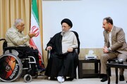 دیدار جمعی از جانبازان قطع نخاعی با نماینده ولی فقیه در گلستان