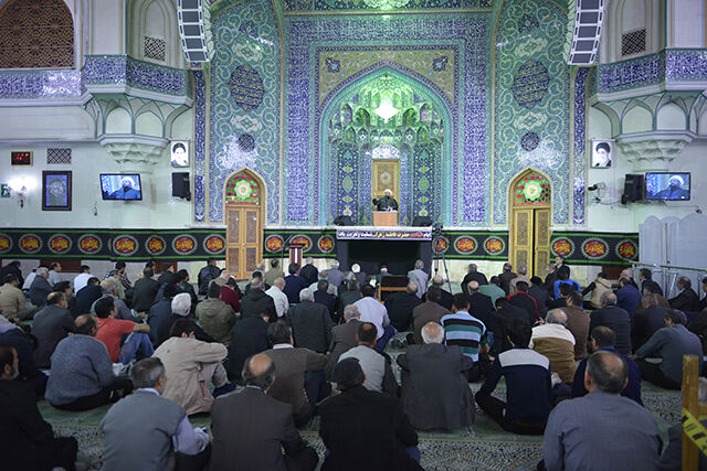 سوگواری فاطمیه در آستان مقدس حضرت عبدالعظیم(ع)