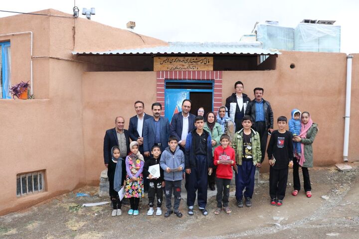 کتابخانه عمومی روستای هانیس افتتاح شد