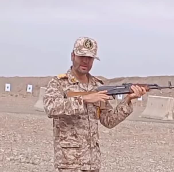 عروج شهادتگونه یکی از پاسداران سپاه رفسنجان