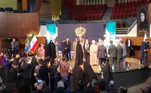 آئین اختتامیه سومین جشنواره ملی و بینالمللی رسانهای بانوان حریم رسالت در رشت