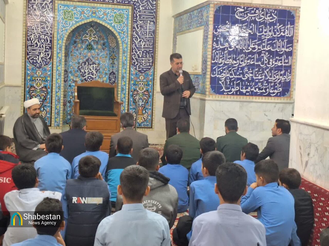 «باب المسجد» در آموزشگاه جواد الائمه سهقلعه افتتاح شد