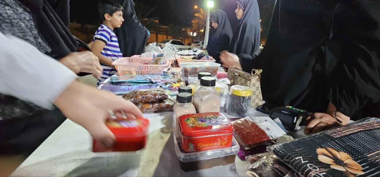 بازارچهای با طعم همدلی؛ ایثار مادرانه در کوچههای مقاومت لامرد