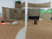 برنامه‌های ایام فاطمیه بچه‌های مسجدی روستای آشکار