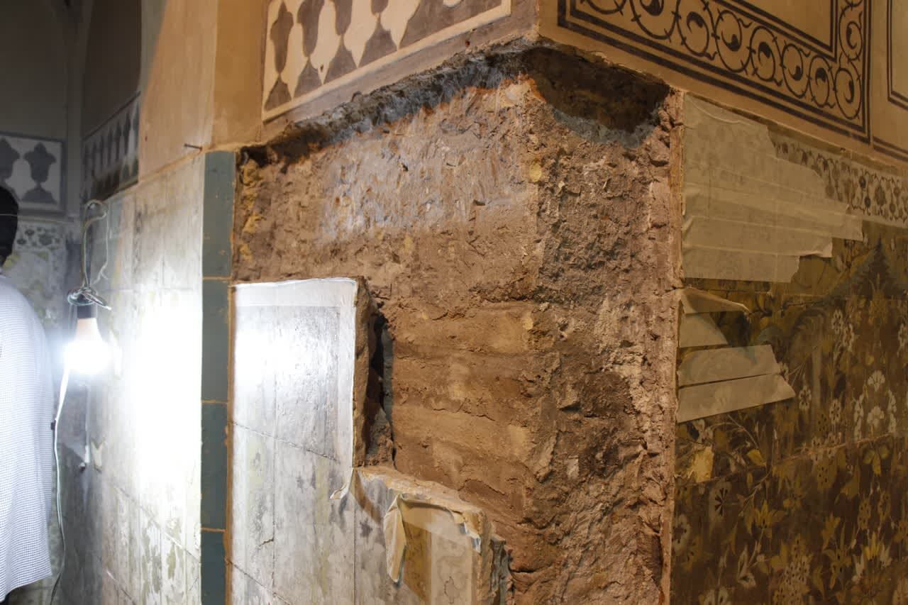 مرمت شاهکار صفوی در اصفهان؛ تلاش برای حفاظت از کاشیهای هفترنگ برجسته حمام علیقلیآقا