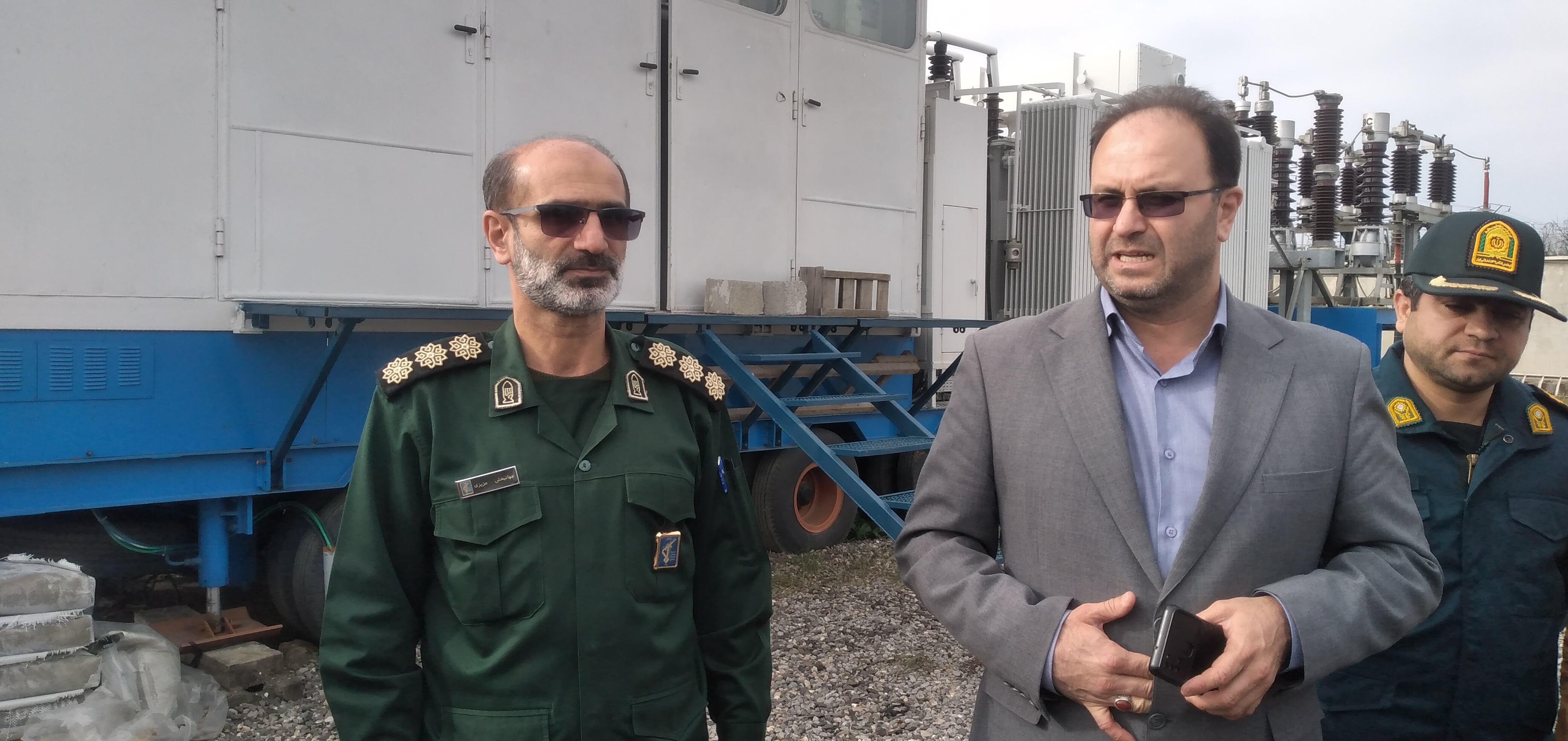 کاروان راویان پیشرفت در رضوانشهر/ وقتی بسیج میدان داری میکند