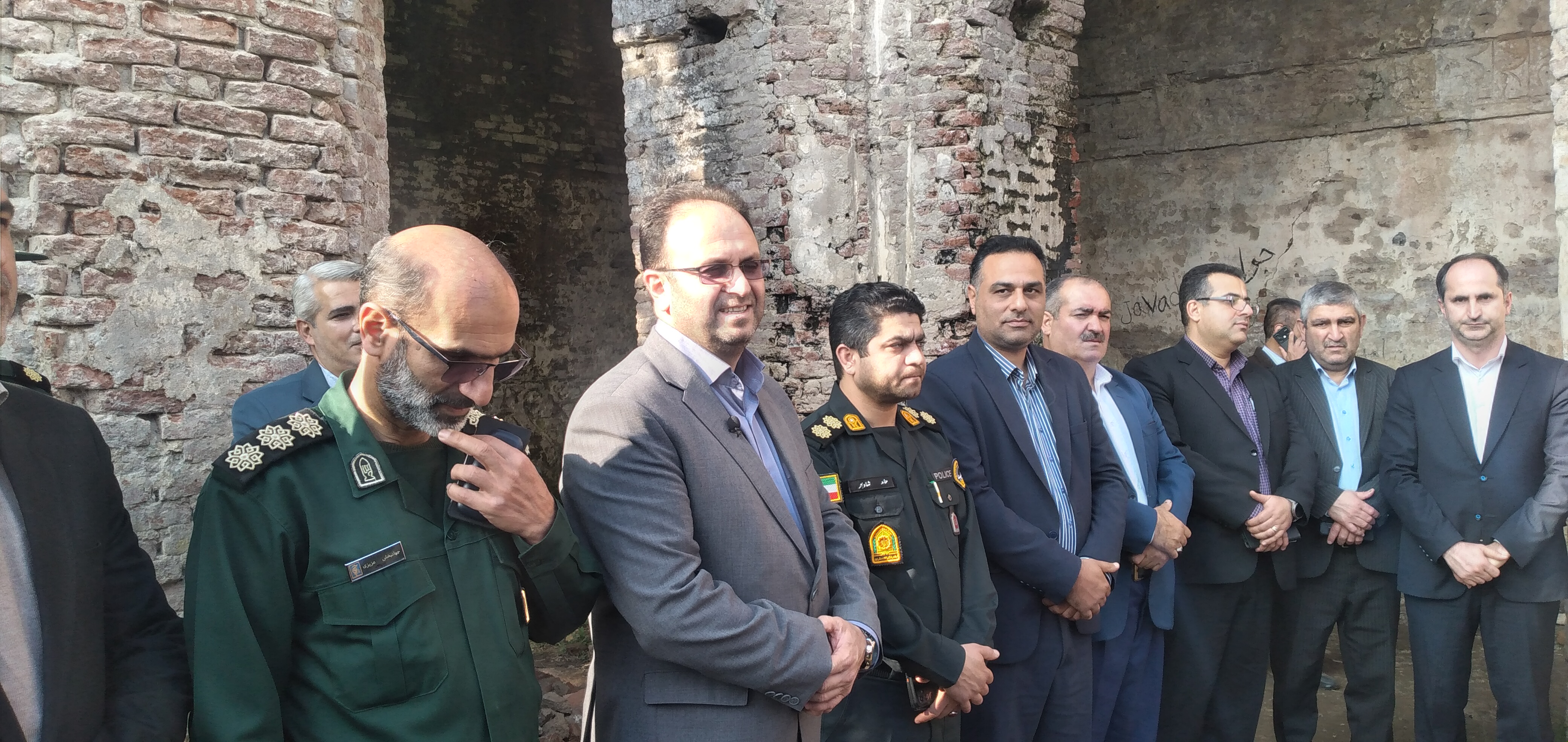 کاروان راویان پیشرفت در رضوانشهر/ وقتی بسیج میدان داری میکند