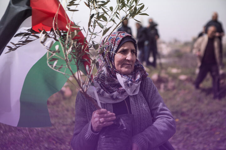 جایزه سال زنان ایرلند به زنان فلسطینی تقدیم شد