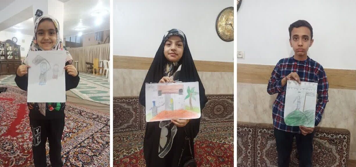 برگزاری مسابقه نقاشی با موضوع شهادت حضرت زهرا (س) در مسجد مقداد