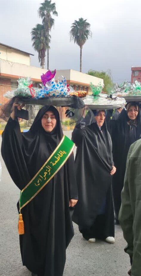 خواهرانه های بچه های مسجد اشکاردشت چالوس برای شهید گمنام